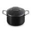 Le Creuset Essential Non-Stick Ceramic Stockpot With Glass Lid 4 Qt.