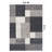 Akieba Geometric Tufted Gray/Black/Ivory Non-Slip Rubberback Area Rug-1550484214