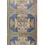 Tapis unique beige, pistache et bleu clair de 4 pi 10 po x 7 pi 8 po Nigde