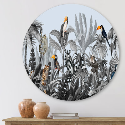 Chinoiserie avec oiseaux et pivoines