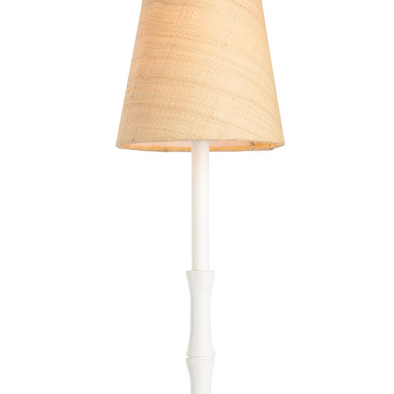 Lampe de commode Artois - Blanc, Blanc, Naturel