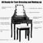 Dressing Table with Mirror-1761971535