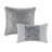 Embroidered 8 Piece Comforter Set Grey