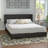 Clu Faux Leather Upholstered California King Bed Black-28453076-39758394