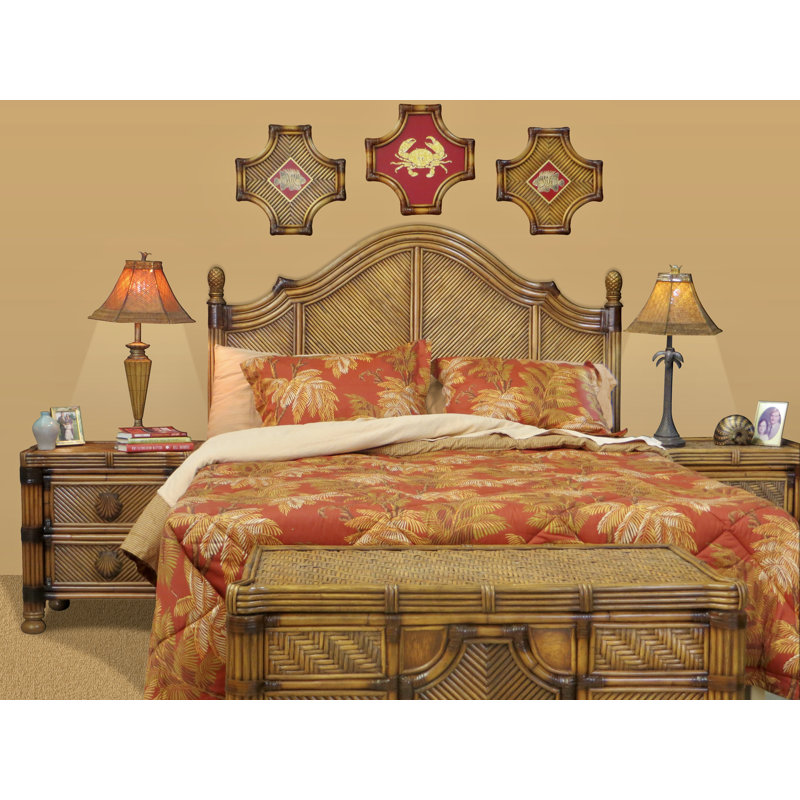 Sturminster Headboard, Antique Brownwash, King