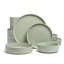 over&back Stackable 16-Piece Semi Hand-Finished Stoneware Dinnerware Set-99305497