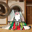 Tapis de vacances d'hiver de Noël lavable The Holiday Aisle®-29791162