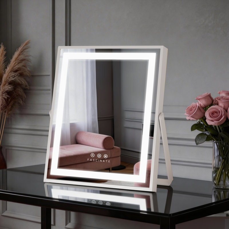 Miroir de maquillage de table Hollywood
