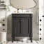 Meuble-lavabo avec lavabo supérieur, meuble de rangement moderne à 2 niveaux, meuble-lavabo simple