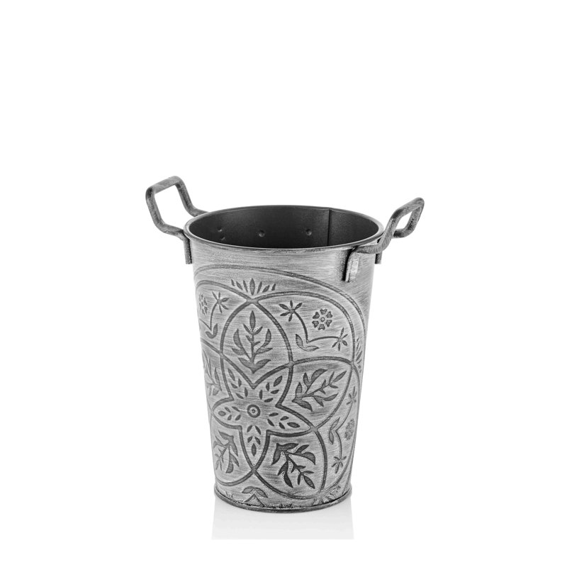 Sherburn Handmade Metal Table Vase, 30cm H x 29cm W x 22cm D