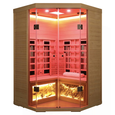 5-Person Hemlock Far-Infrared Sauna-B