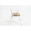Banc blanc rembourré en métal et aluminium coulé avec rose floral, convient pour l'extérieur de patio, de pelouse et de jardin captivant
