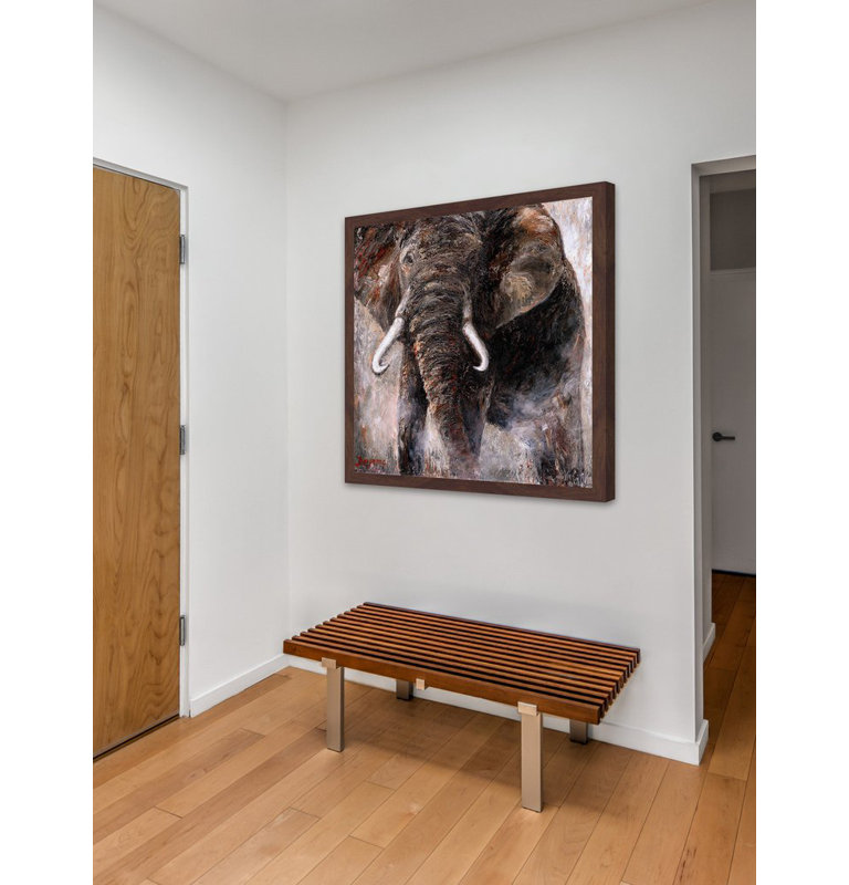Bergerac - Single Picture Frame Painting, 41cm H x 41cm W x 3.81cm D