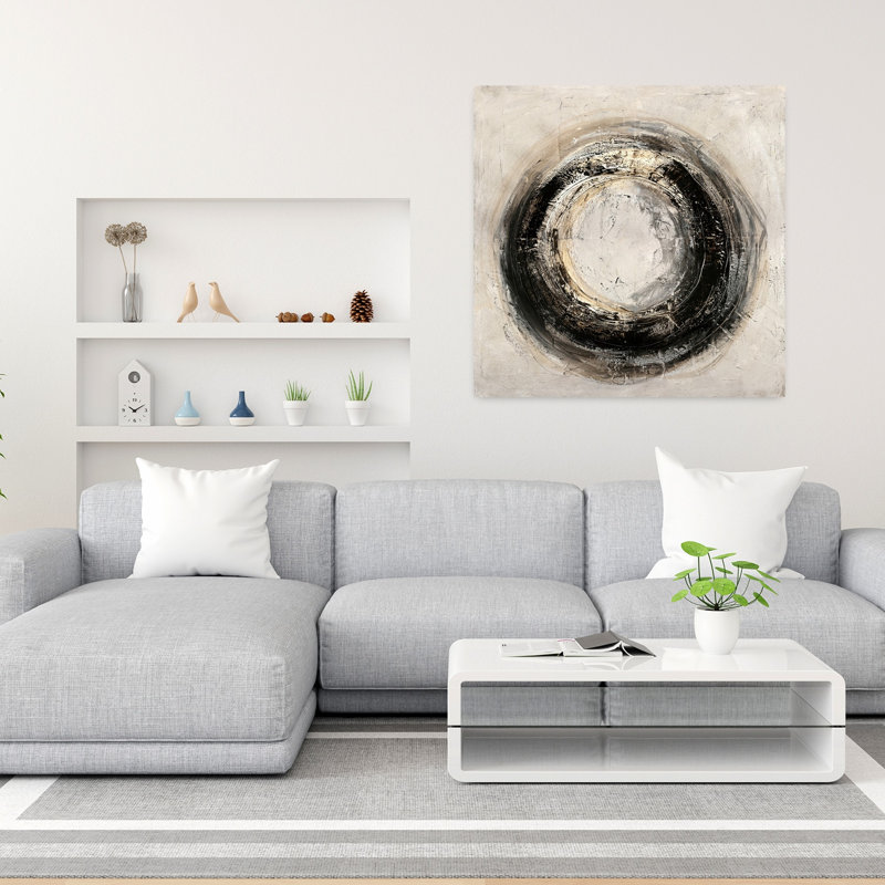 «Forever Minimalist», art abstrait, H 36 po x l 36 po