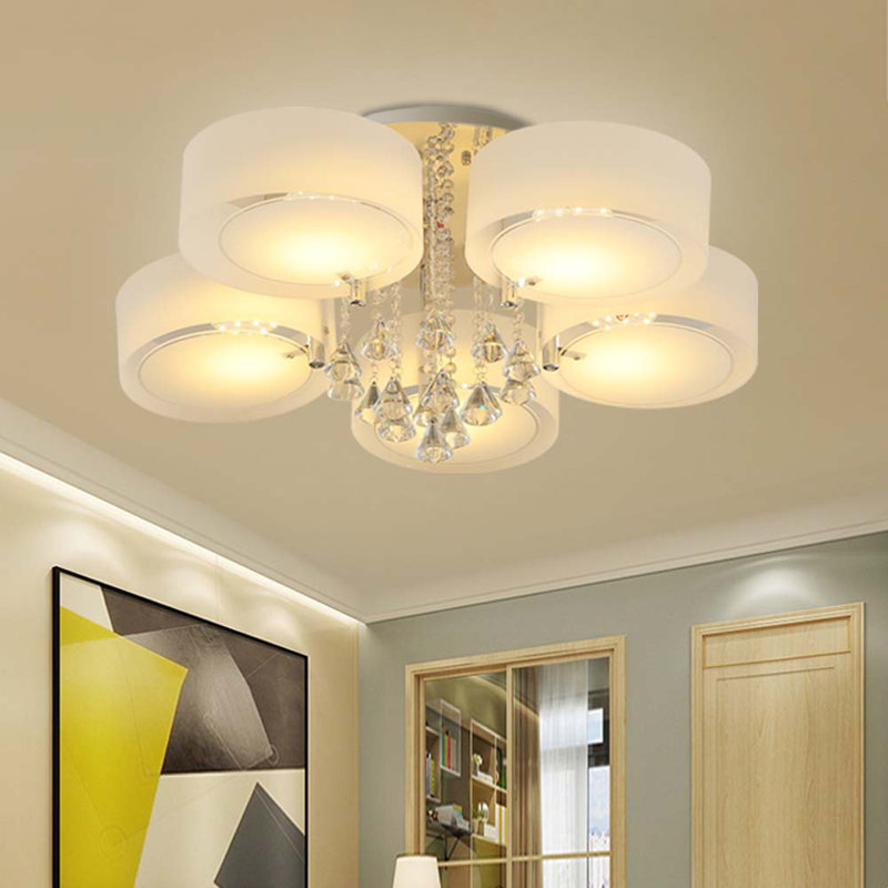 Myra Acrylic Semi Flush Mount