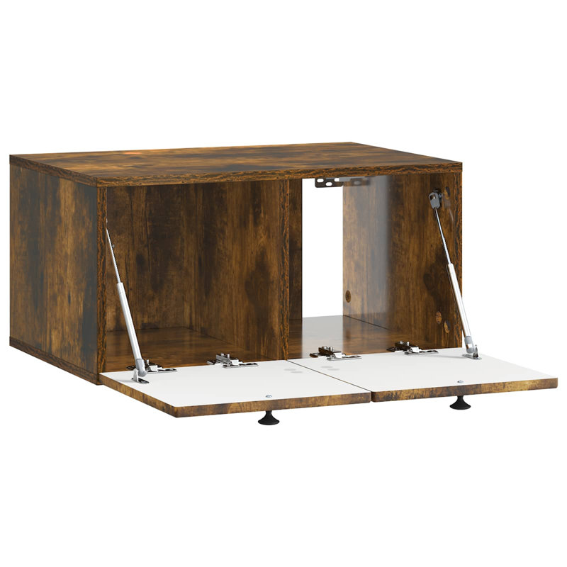 TV Stand, 30cm H x 59.5cm L x 41cm W, Smoked Oak
