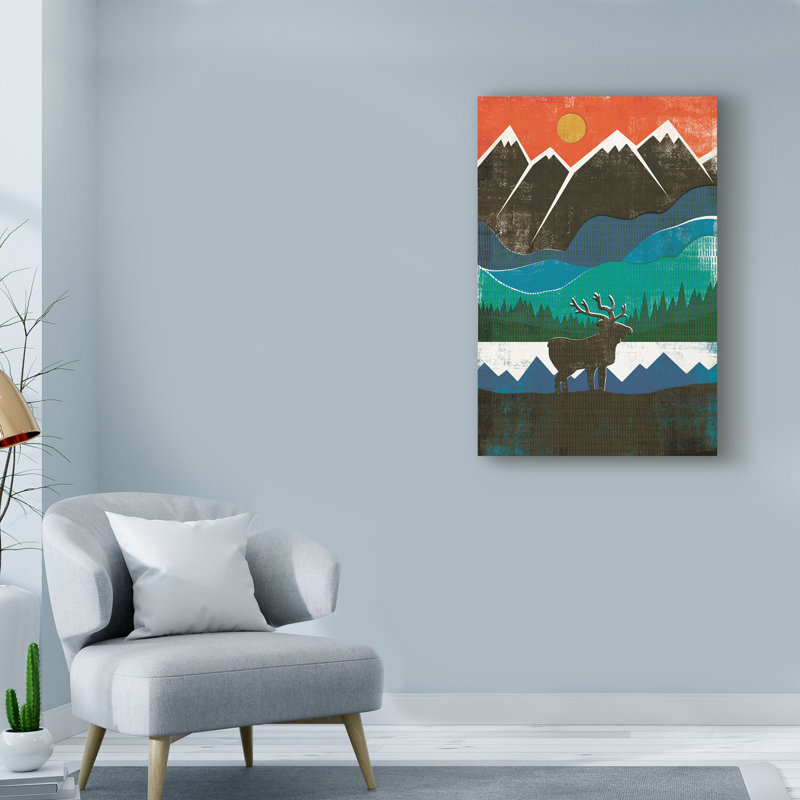 Art sur toile Kharaina, H 24 po x l 16 po x P 2 po