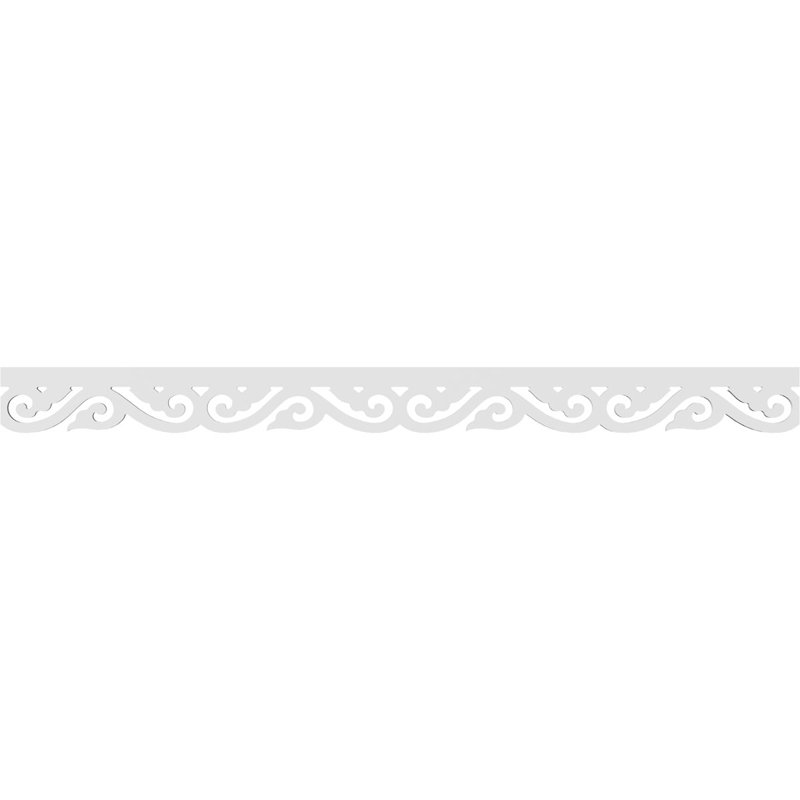 Parker Architectural Grade PVC Running Trim, 4" H x 48" W x 0.63" D
