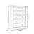 Nut-brown Solid Wood Accent Cabinet