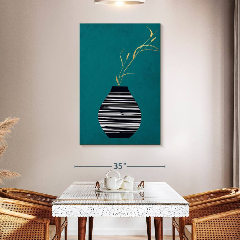 Bouquet Harnek Turquoise, H 48 po x l 32 po