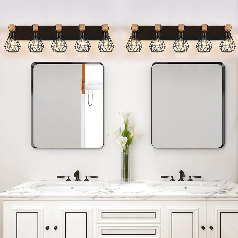 Dimmable Vanity Light, 5 Lights