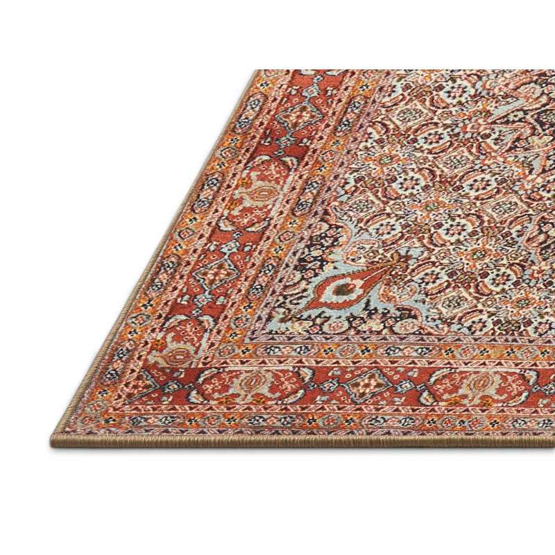Tapis brun à motif oriental, Rectangle 8 pi x 12 pi