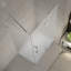 Cabine de douche sans cadre en verre givré l 48 po x P 34 po x H 72 po Avalux-97232734