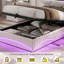 Upholstered Ottoman Storage Bed-600823491-600823490