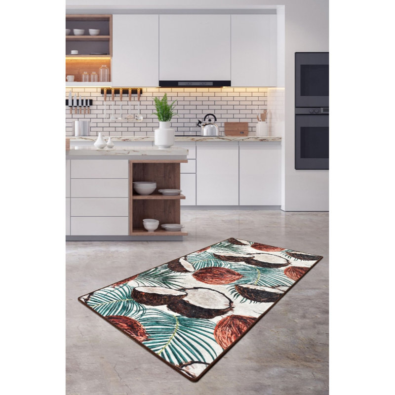 Tapis gris clair / brun Lynda, Rectangle 3 pi 11 po x 5 pi 11 po