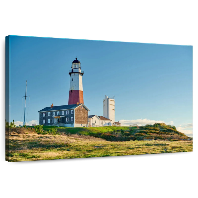 Lilie Montauk Lighthouse, 26" H x 39" W
