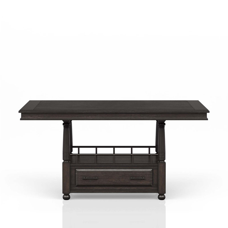 Deep Coffee Counter Height Dining Table(Only Table)