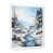 White Single Picture Framed