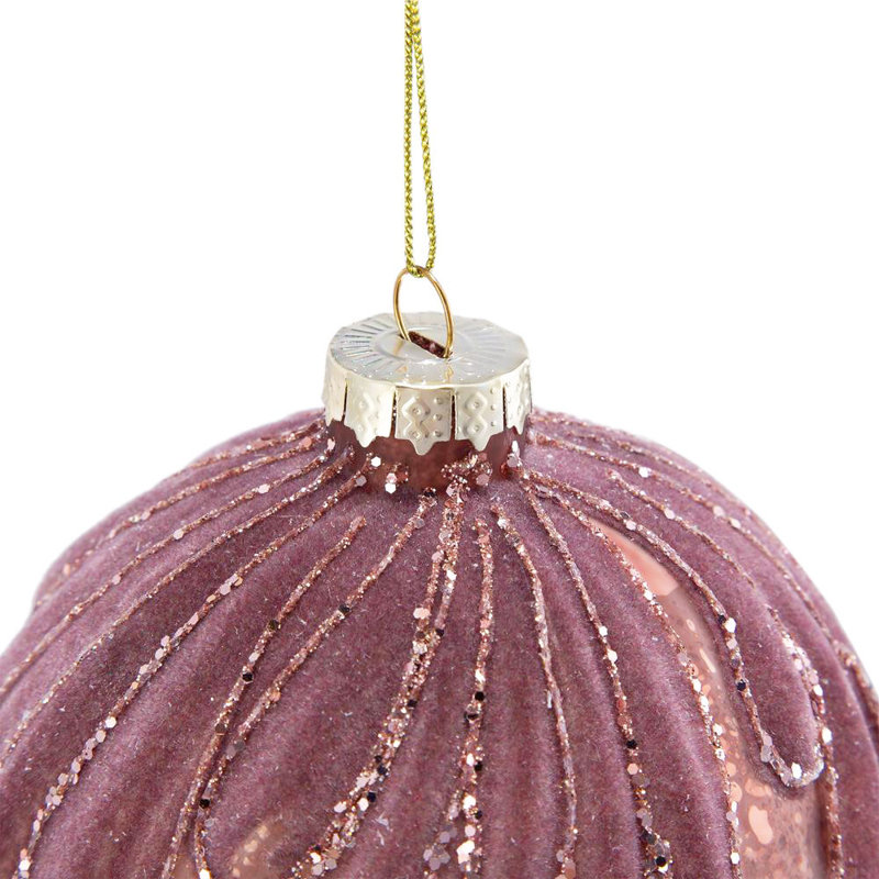 Boule de Noël en verre D3,9 Goza