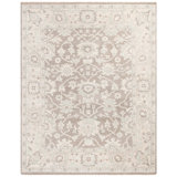 Sivas Hand-Knotted Gray Area Rug