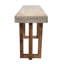 Console en bois massif 55 po Dijank