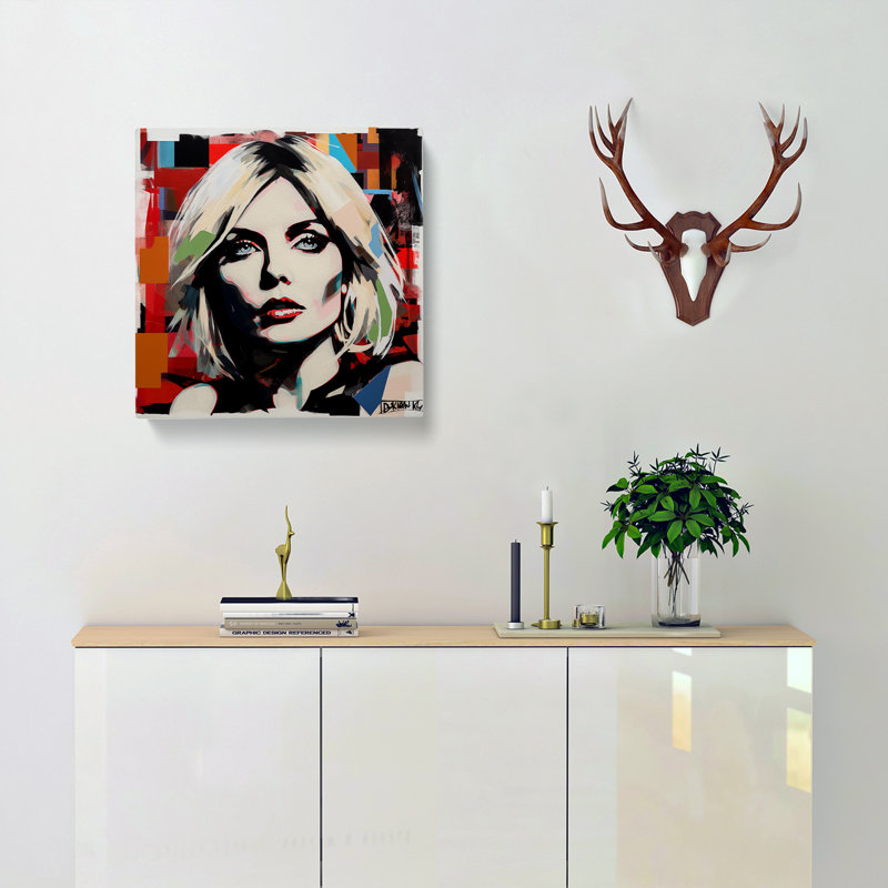 Debbie Harry Constructivism - No Frame Print