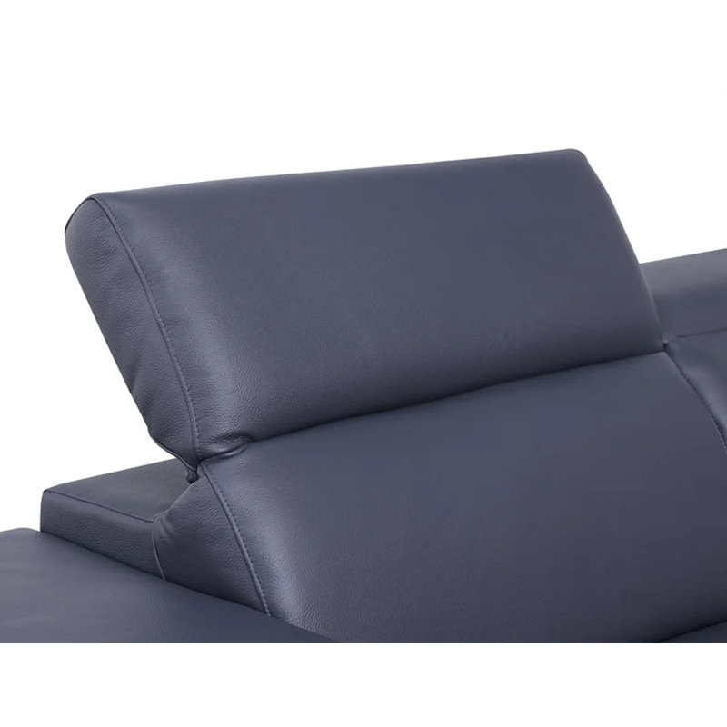 Canapé modulaire 4 pièces Favo, Bleu marine foncé