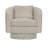 Camino 32'' Wide Genuine Leather Top Grain Leather Swivel Barrel Chair-61492612-61492597