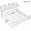 Lit plateforme, lit plateforme en bois massif avec lattes de soutien et structure solide, aucun sommier nécessaire-1486282565-1486282585