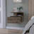 Carthage Nightstand With 1-Drawer, 1-Open Storage Shelf And Wooden Legs