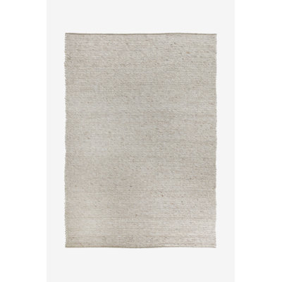 Ladeane Solid Colour Hand Woven Area Rug