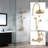 Exposed Thermostatic Shower System 36" Wall Mounted with 1.75GPM Handshower and Lever/Cross Handles-99212375