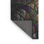 Tapis vert/noir/mauve tissé à la machine-1620938516