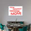 Mom Calls Out Bold Modern Playful Wall Art Print 1 Piece Wrapped Canvas Wall Art-1380386043