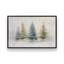 «Snowlit Pines», reproduction d'art sur toile-649512048-649512061