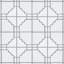 Moonbeam Porcelain Random Mosaic Wall & Floor Tile