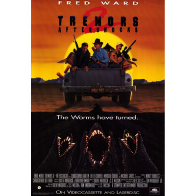 Pop Culture Graphics " Tremors 2 Aftershocks Movie Poster "