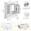 Ensemble de meuble-lavabo autoportant 24 po avec lavabo et cadre de porte en bois massif-66773591-34889120