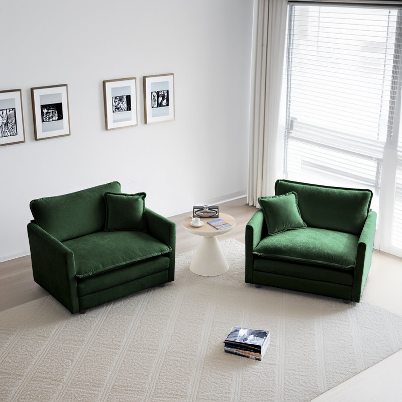 Ensemble de 2 chaises d'appoint
