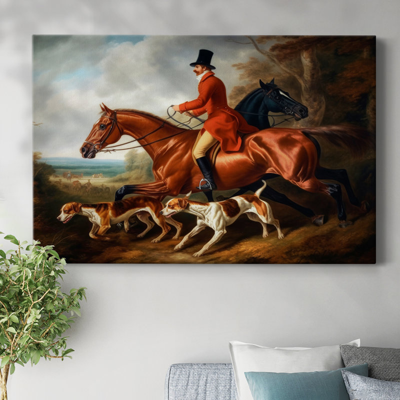Animaux, paysage, série CDxxiv, H 18 po x l 27 po